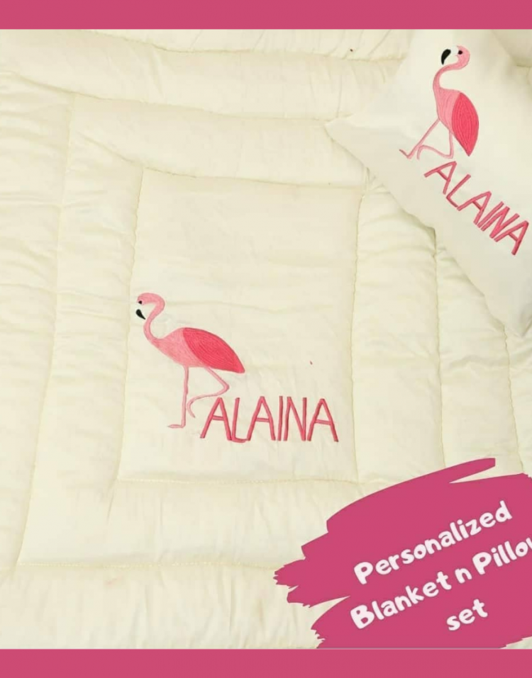 Personalised baby Blanket