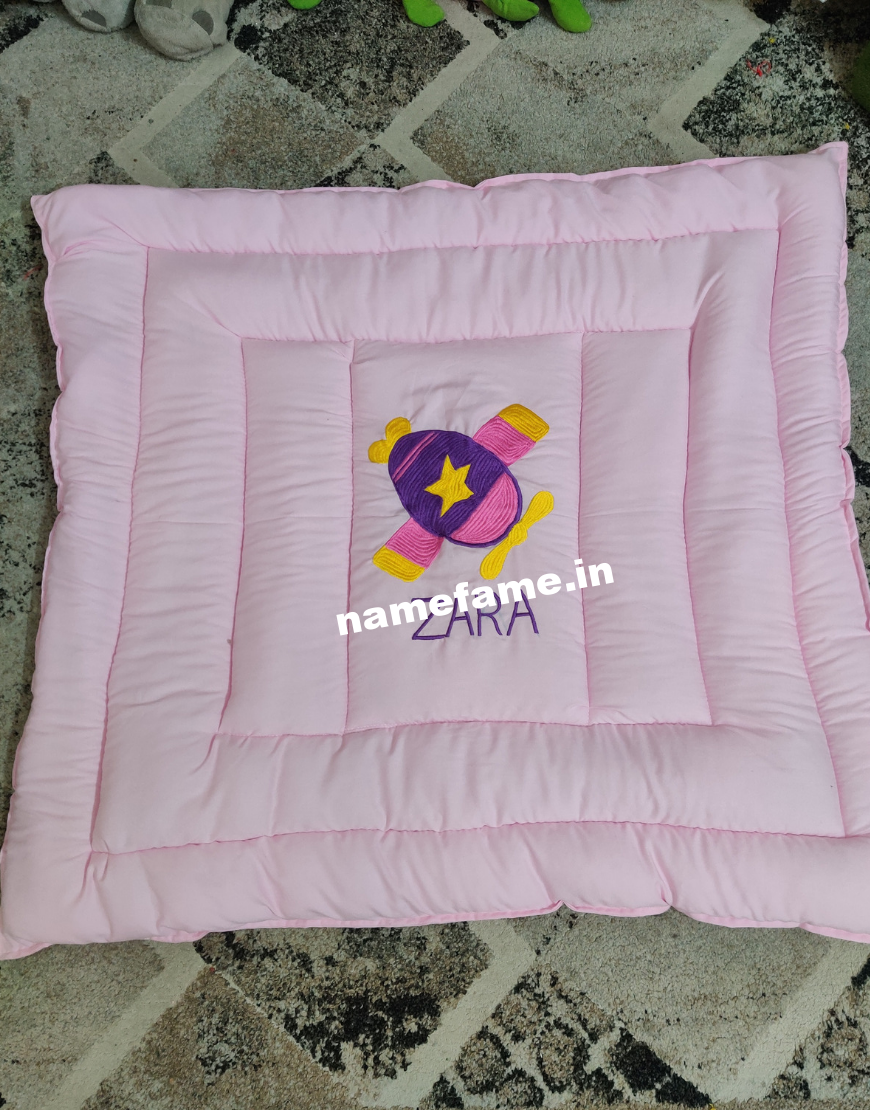 Personalised Baby Quilt Newborn Baby Blanket NameFame