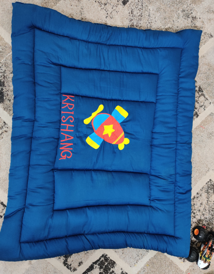 Personalised Baby Quilt Newborn Baby Blanket NameFame