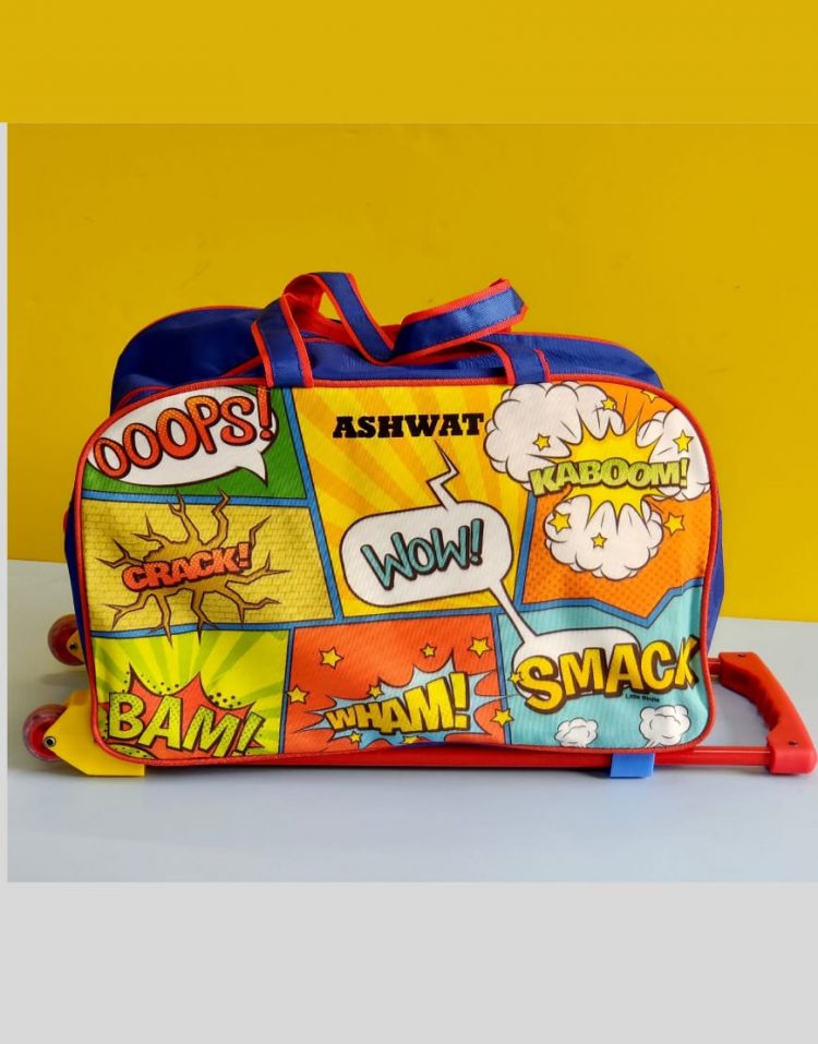 Personalised Trolley Bag for Kids