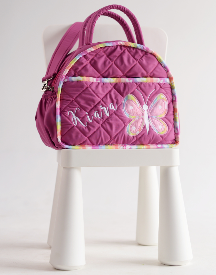 Customized Diaper Bag (Pink)