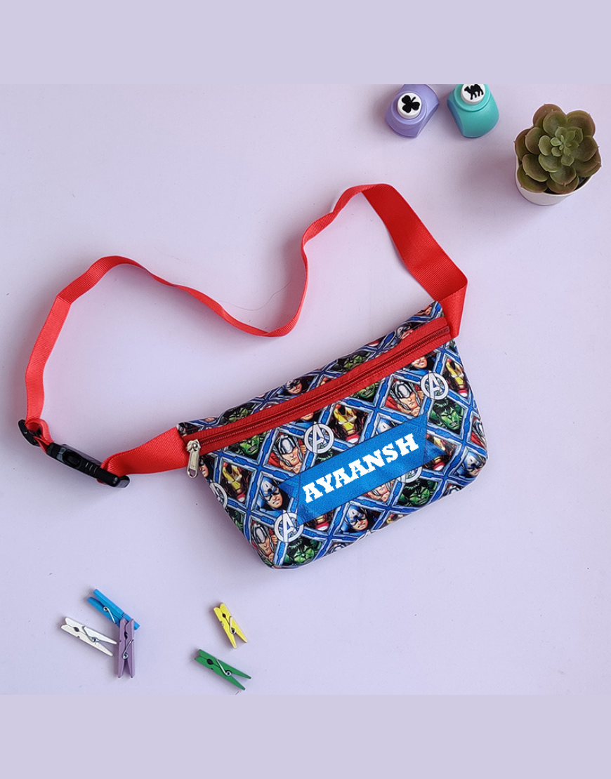 Personalized Waist Pouch (Avengers)