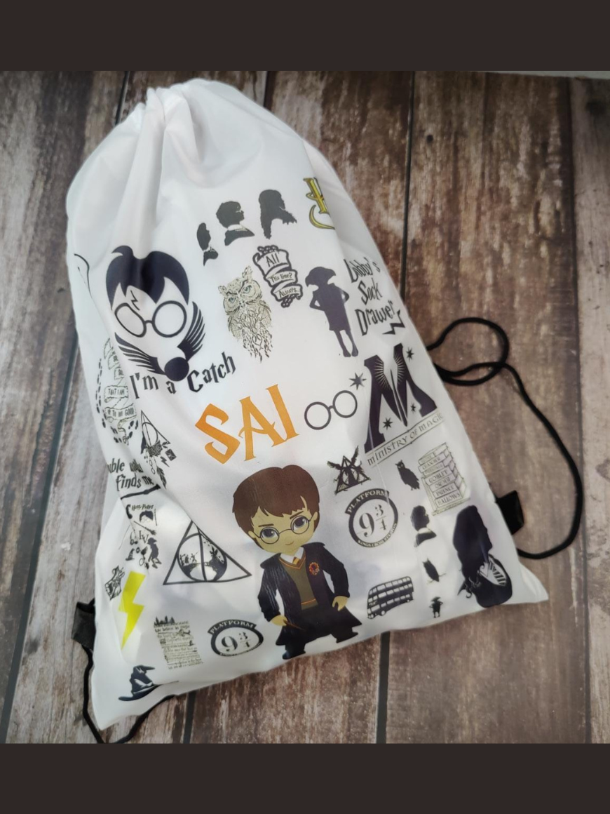 Personalized drawstring bag (Harrypotter)