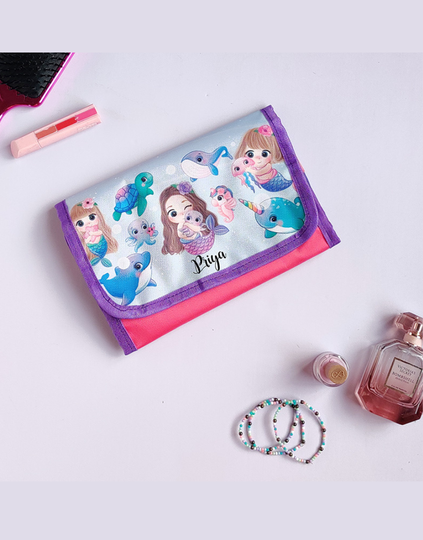 mermaid flap pouch