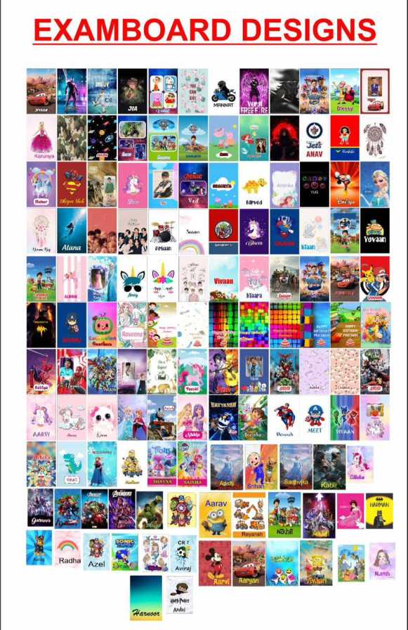 Personalized clip board